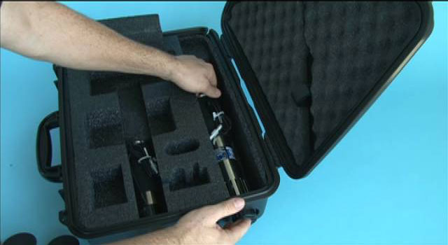 Setting Up a PCC-15 DSI Dual Probe Security Case