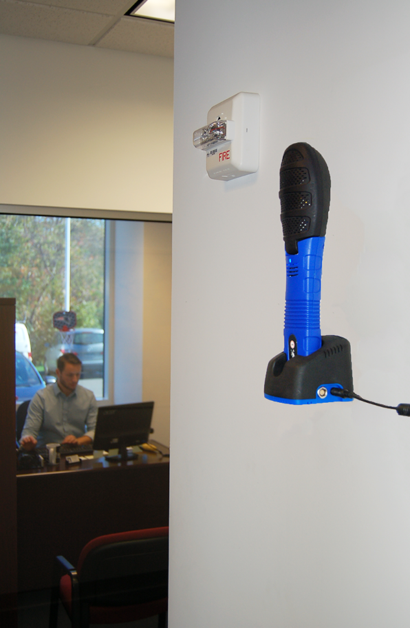 DirectSense II Probe in use during IAQ survey