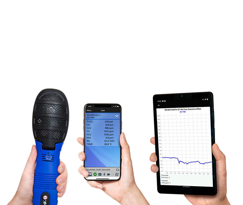 Smart IAQ and Toxic Gas Probes now Connect Directly to Smartphones