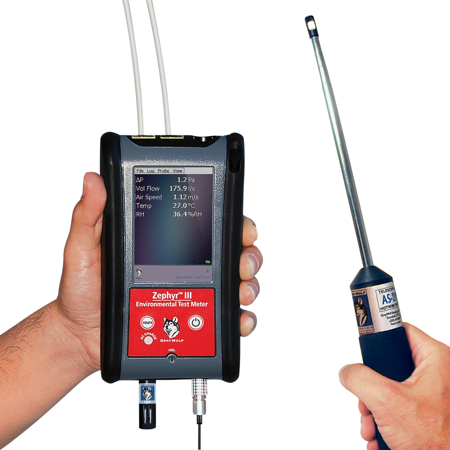 Zephyr™ III Digital Differential Air Pressure Meter