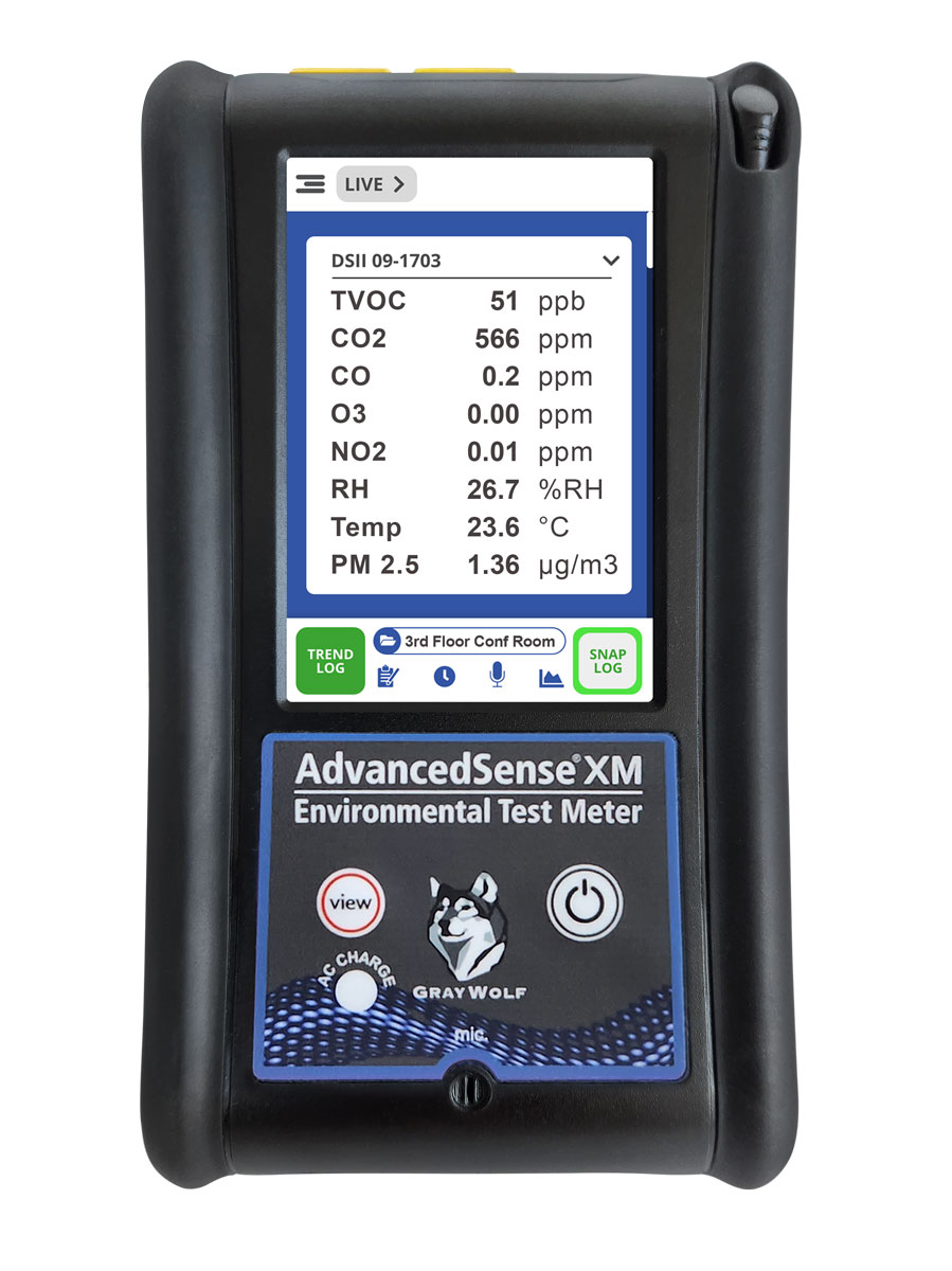 AdvancedSense XM - Advanced Environmental IAQ Instrumentation