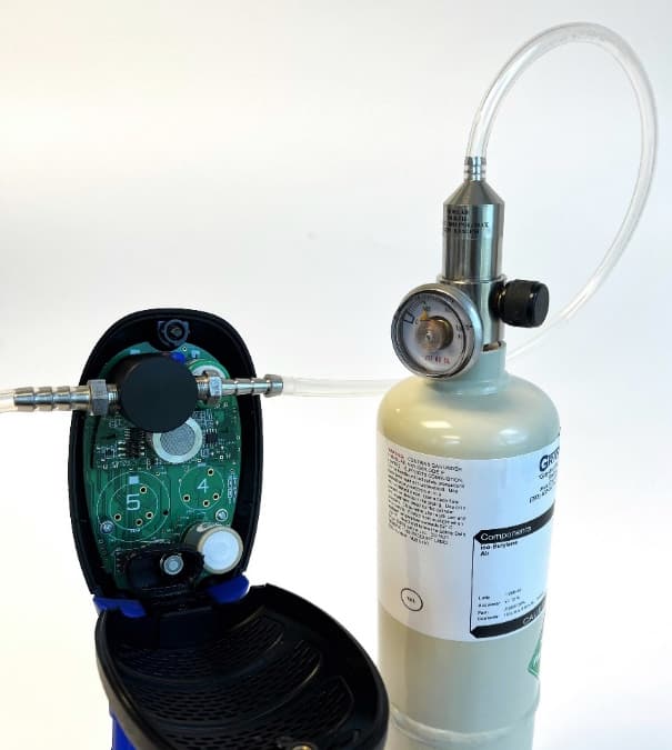 DirectSense II UserCal probe gas cal Hood